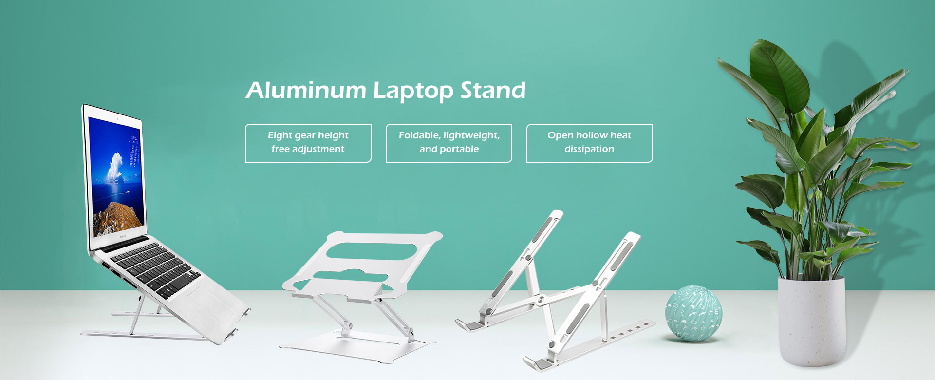 Produsen Stand Laptop Aluminium China