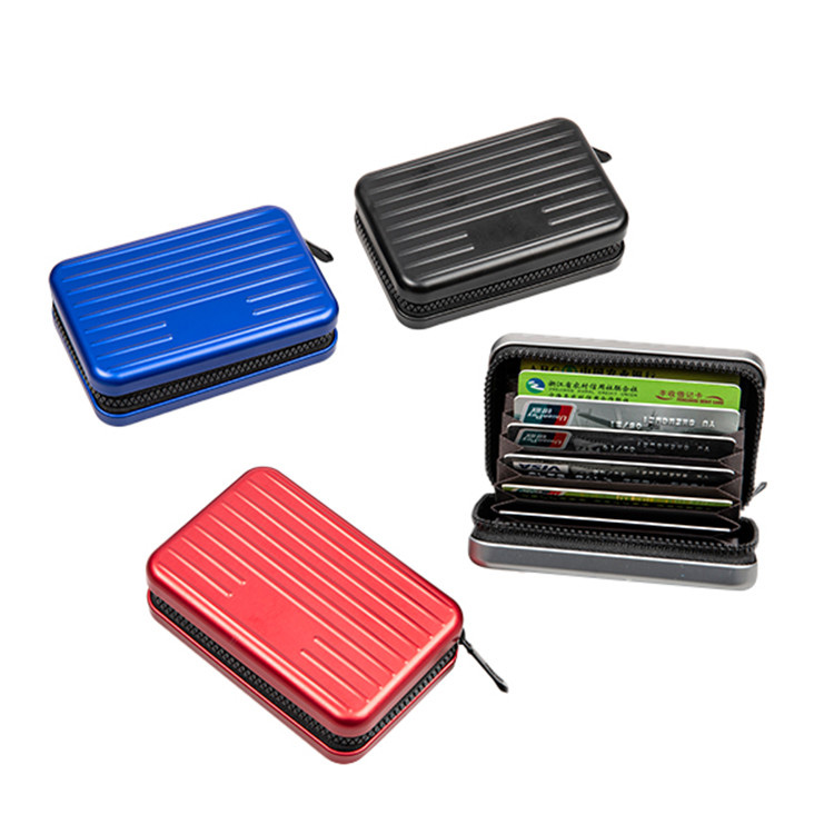 Kepiye Dompet Kertu Aluminium Zipper Ngapikake Keamanan lan Organisasi Kartu Saben Dina?