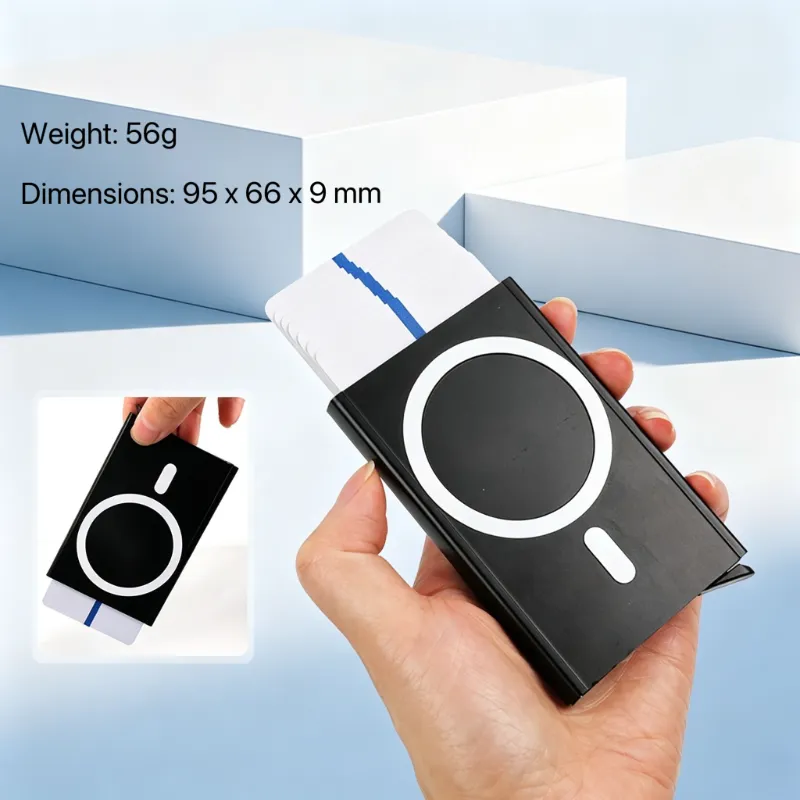 Napa luwih akeh wong sing milih sing duwe kertu pop-up otomatis? Pandhuan Praktis kanggo Pemegang Kartu Aluminium Magnetik