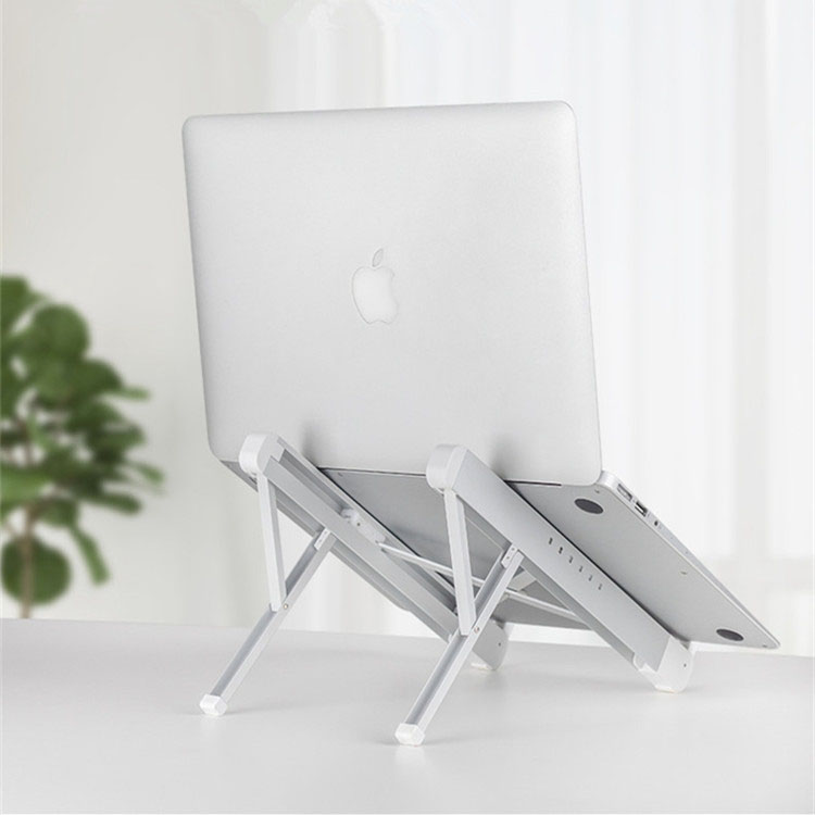 Ergonomis Vertikal Luwes Aluminium Komputer Notebook Laptop Stand